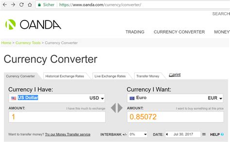 Jul 13, 2014 ... OANDA's currency calculator tools use OANDA Rates™, the touchstone foreign exchange rates compiled from leading market data contributors. Our .... 