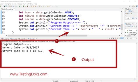 Current Date And Time In Java Printable Forms Free Online