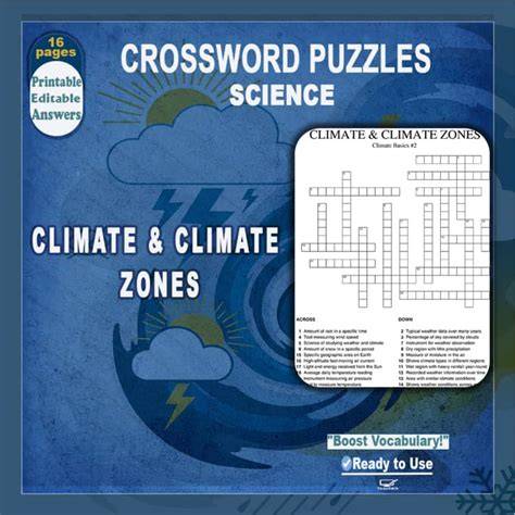Current Event In Climate Studies Crossword