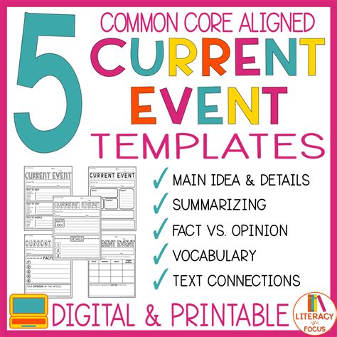 Current Event Templates Text to text connections, Event template
