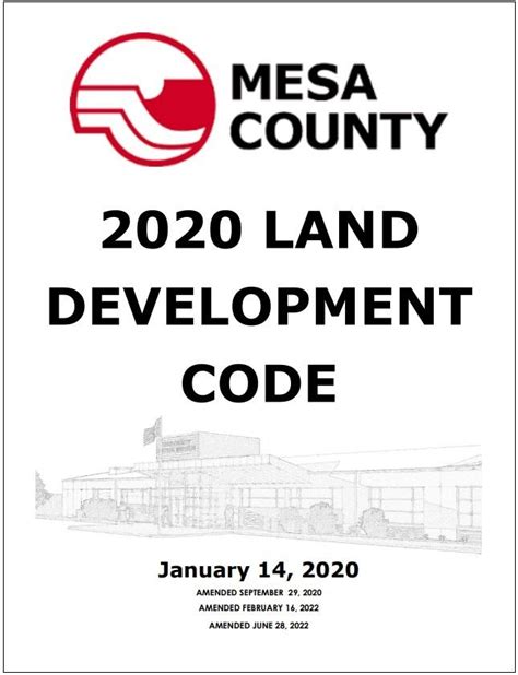 Current Land Development Code Mesa County