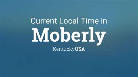 Current Local Time in Moberly, USA - TimeAndDate