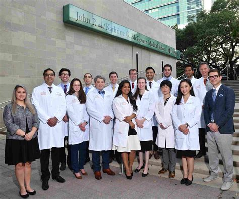 Current Residents and Fellows McGovern Medical School