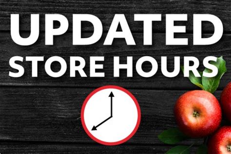 Current Store Hours Red Barn Market