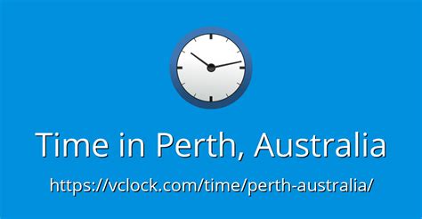 Current Time In Perth Australia