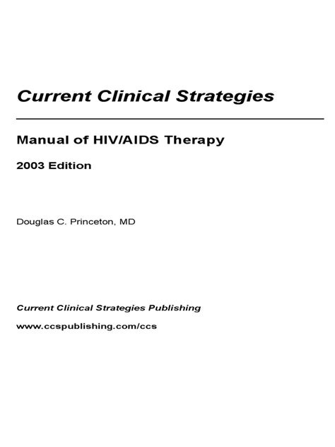 Current clinical strategies handbook of hiv aids therapy current clinical strategies series. - Handbook of powder metallurgy by henry herman hausner.