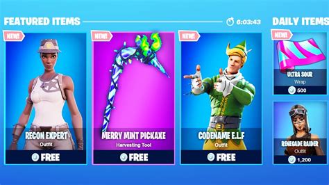 This is a page for all Item Shops in the history of Fortnite: Battle Royale. For each day, an image shows the main or featured cosmetic of the day (usually a rare return or a new cosmetic). Click the image to be taken to the full shop. The Item Shop is always the same for every player (excluding purchased bundles, which don't show up). The Item …. 