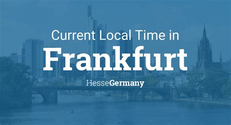 Current local time in Frankfurt, Germany - World Time Server