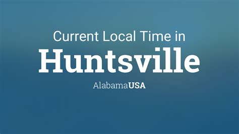 Current local time in Huntsville, Alabama - World Clock