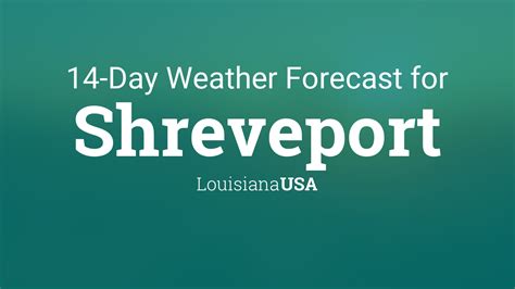 Shreveport Weather Forecasts. Weather Underground provides local & long-range weather forecasts, weatherreports, maps & tropical weather conditions for the Shreveport area.