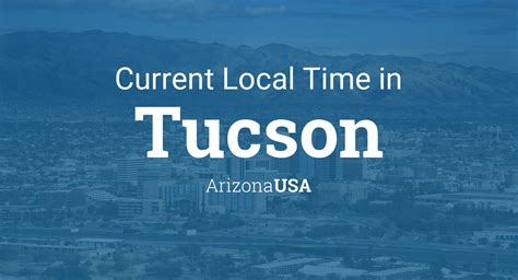 Current time in tucson az. 3 days ago · February 2024 - Tucson, Arizona - Sunrise and sunset calendar Sunrise and sunset times, civil twilight start and end times as well as solar noon, and day length for every day of February in Tucson. The day length increases by 50 minutes over the course of February 2024 , from 10 hours, 41 minutes on the first day to 11 hours, 32 minutes on the ... 