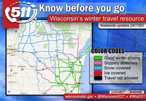 For information about other plans or studies, visit the Wisconsin DOT website. Statewide real-time traveler information is available by dialing 511 or visiting the main 511 Wisconsin website . 511 Projects Home . 