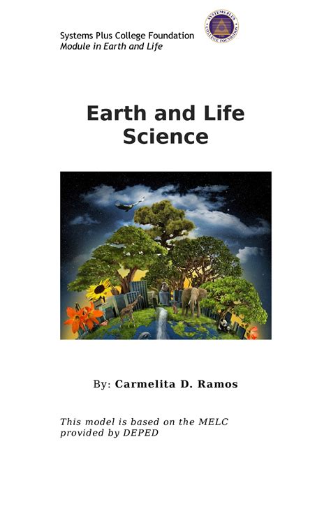 Curriculum Guide On Earth And Life Science