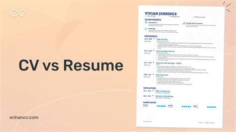 Curriculum Vitae Cv Vs Resume A Visual Reference of Charts Chart Master