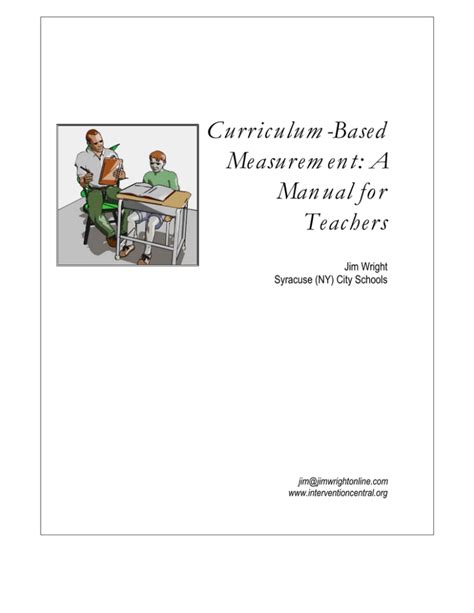 Curriculum based measurement a manual for teachers. - Tornio fanuc 180t manuale di programmazione.