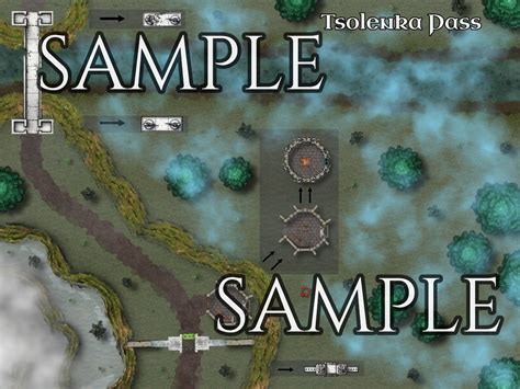 Curse of Strahd Battle Maps - Etsy