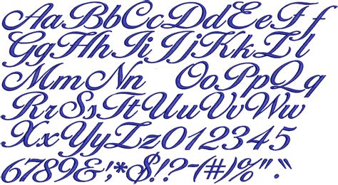 Cursive Block Letters