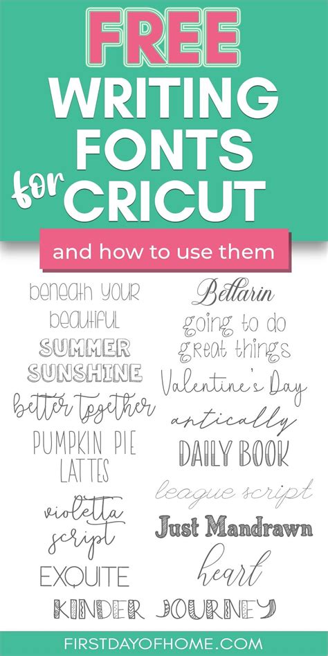 Cursive Writing Fonts For Cricut Name Tracing Generator Free