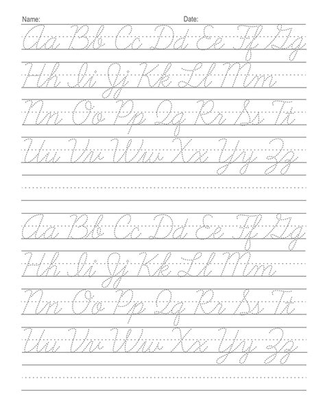 Read Online Cursive Letter Tracing 100 Practice Pages  Letters And Words  Beginning Cursive Writing For Children  Kids Handwriting Practice Workbook  Learning Cursive By Penman Ship