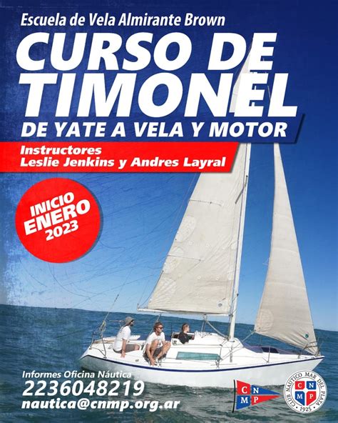 Curso de Timonel Vela Motor