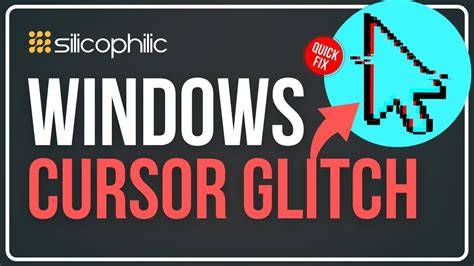 Cursor glitching windows 11. exe -id DeviceDiagnostic Is the mouse pointer flicke...