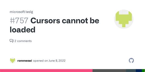 Cursors cannot be loaded · Issue #757 · microsoft/wslg · GitHub