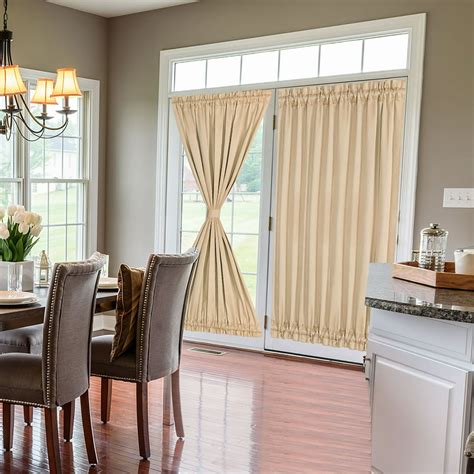 NICETOWN Pure White 100% Blackout Lined Curtains, 2 Thick Layers Completely Blackout Window Treatment Panels Thermal Insulated Drapes for Kitchen (1 Pair, 46" Width x 54" Length Each Panel) 67,175. $3595. Save 10% with coupon. FREE delivery Wed, Oct 25. Or fastest delivery Tue, Oct 24..