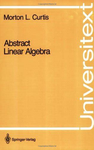 Curtis abstract linear algebra solution manual. - Mercedes benz sl klasse r129 autowerkstatt reparaturanleitung.