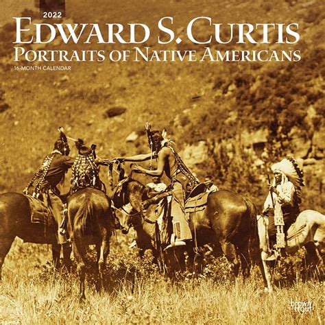 Full Download Curtis Edward S Portraits Of Native Americans 2017 Wall Square Wall By Edward Scurtis
