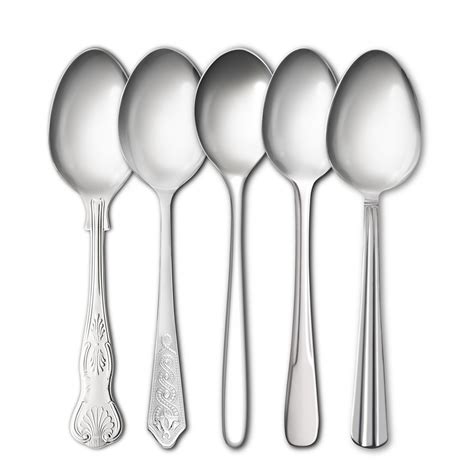 Curved Spoon Dessert Teaspoons Stainless Steel Sugar Cake Spoons …