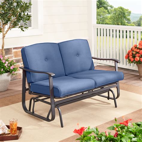 Protective Covers Weatherproof 2 Seat Glider Cover, Tan - 1166-TN. $35.58 $ 35. 58. Get it as soon as Monday, Feb 19. In Stock. Ships from and sold by Amazon.com. ... downluxe Outdoor Bench Cushion for Patio Furniture, Waterproof Tufted Overstuffed Porch Swing Cushions, Memory Foam Outdoor Loveseat Cushions, 44" X 19" X 5", Khaki, Set of 1 ...