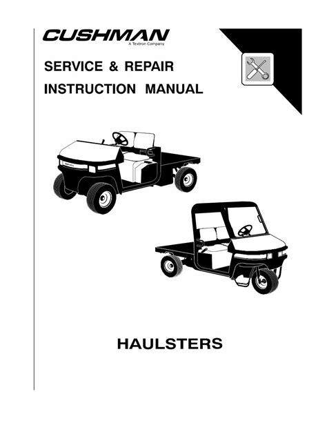 Cushman haulster werkstatt service reparaturanleitung v1 1. - Panasonic tc p50s1 plasma hdtv service manual.