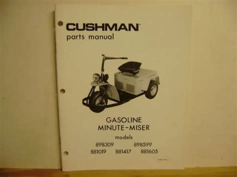 Cushman minute miser parts manual gas. - Craftsman 26 gallon air compressor owners manual.