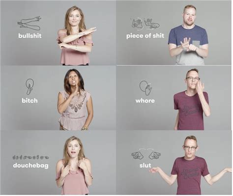 Cuss words in sign language. 10 Jan 2019 ... Share your videos with friends, family, and the world. 