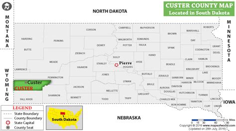 Custer county sd map.  &ndash; Multiple wildfires are currently burning in the...