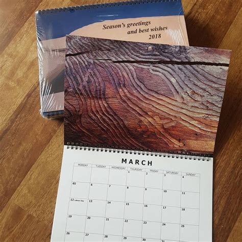 Custom 2018 Calendars Printing by Tank Design Print Canberra