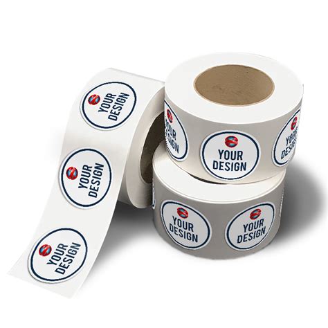 Custom 3" Circle Labels Custom Stickers