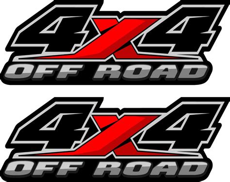 Custom 4x4 / OFF-ROAD Decals and Stickers. Any Size & Color