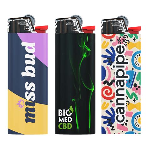 Custom BIC Lighter Custom Lighters Cannabis Promotions