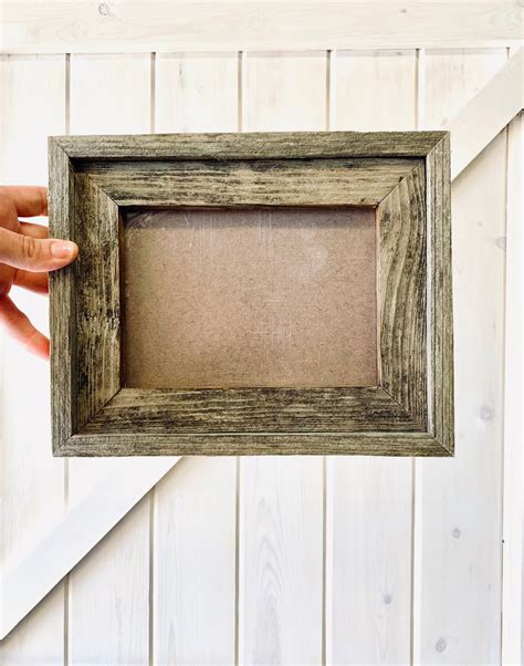 Custom Barnwood Frame - Etsy