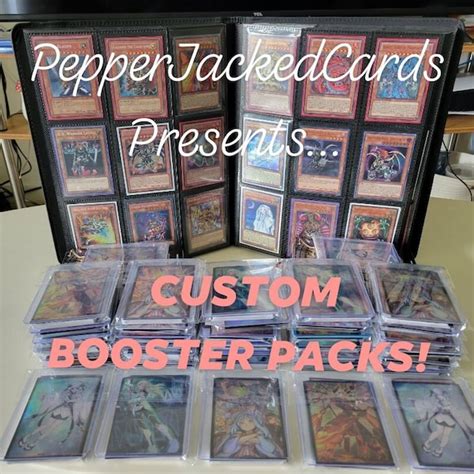 Custom Booster Pack - Etsy