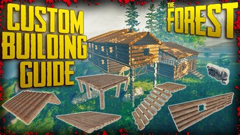 Custom Building Guide 2017 50+ Tips & Tricks (v0.70) The Forest