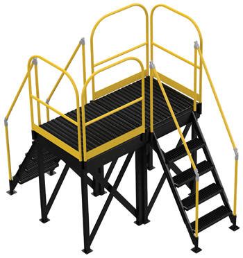 Custom Designed Ladders Platforms & Ladders