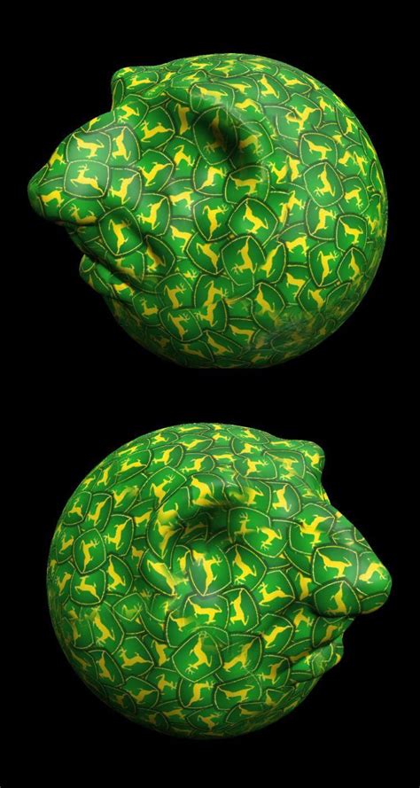 Custom Digitally Printed Hydrographic Film Patterns Depicted in 3D