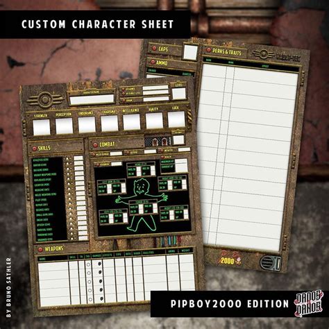 Custom Fallout 2d20 Character Sheet Fallout 2D20 Modiphius Forums