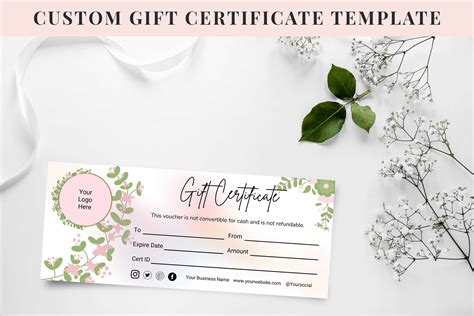Custom Gift Certificate Template