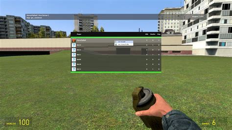 Custom Gmod Scoreboard - Github