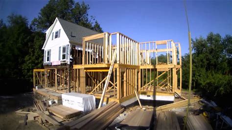 Custom Home Construction Time Lapse of Home Addition onto Existing