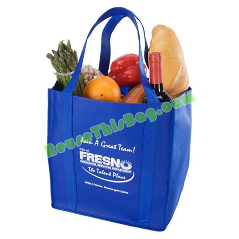 Custom Insulated Reusable Grocery Bags ReuseThisBag.com