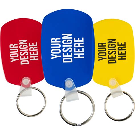 Custom Key Tags Promotional Key Tags Plastic Keychains